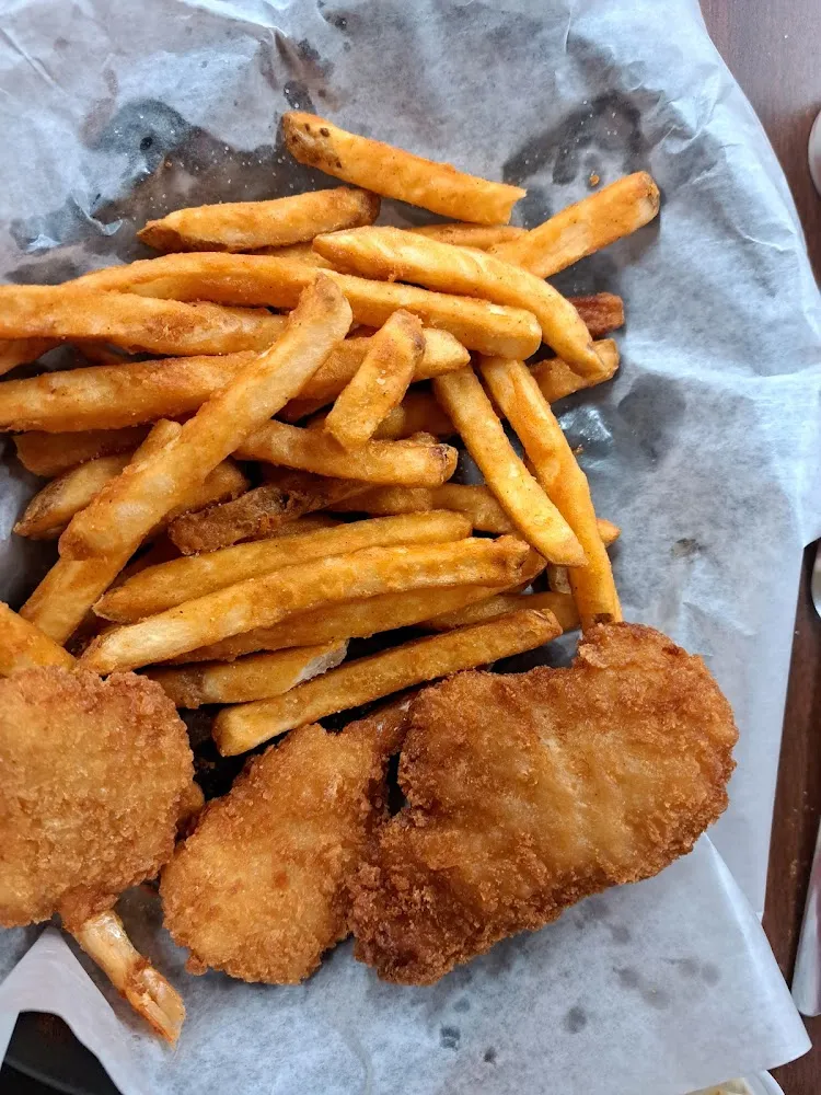 Shrimp and Fish and Chips Basket